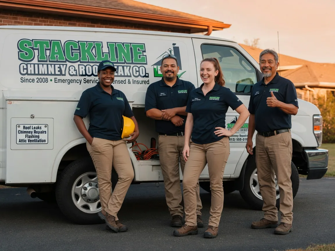 Chimney flashing repair company in Fort Hood, TX